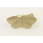 Anillo mariposa dorado mate. Es regulable