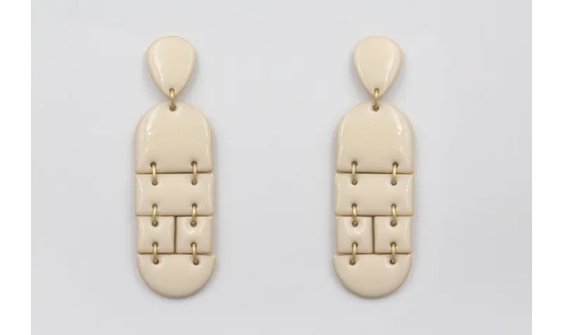 Pendientes perno gota, semi ovalos, rectangulos, s