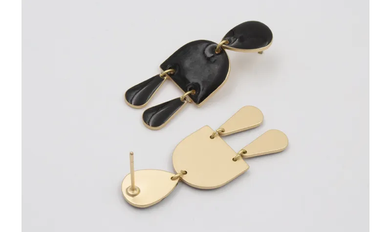 Pendientes perno gota, semi ovalo, lagrima todo es