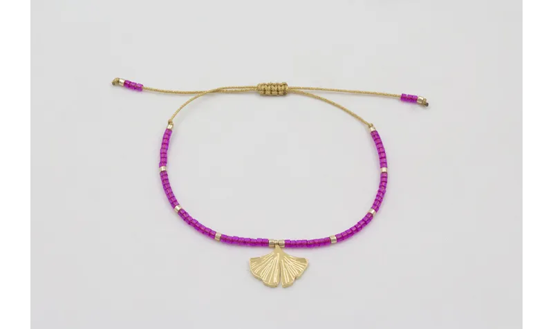 Pulsera acero inoxidable con colgante cala y miyuk