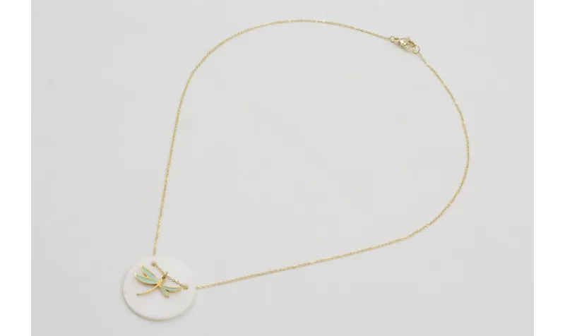 Collar acero inoxidable cadena eslabón pequeño col