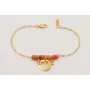 Pulsera cadena eslabón pequeño  ORO-18K-3MICRAS co
