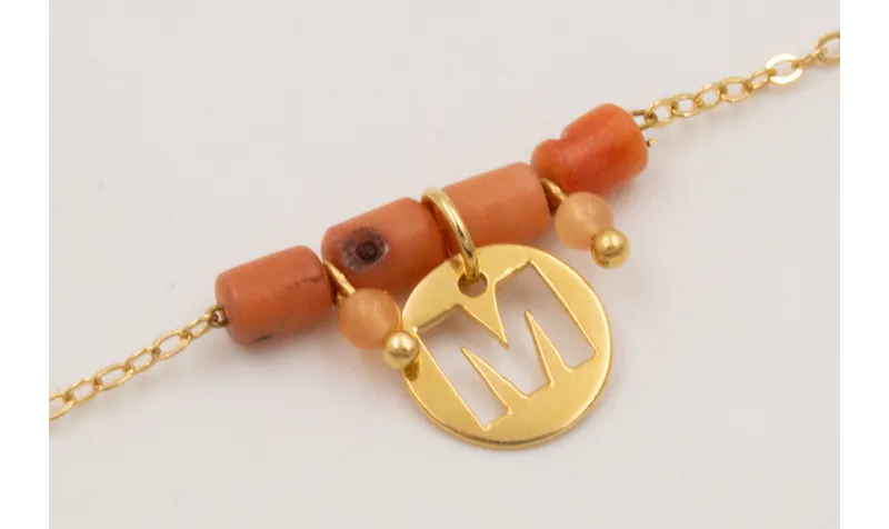 Pulsera cadena eslabón pequeño  ORO-18K-3MICRAS co