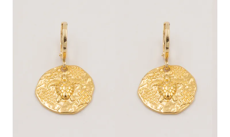 Pendientes ORO-18K-3MICRAS cierre aro seguridad co