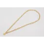 Collar ACERO cadena dorada eslabones y estrella