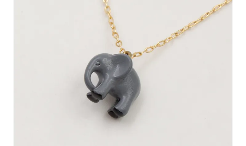 Solitario cadena eslabón pequeño dorado con colgan