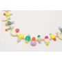 Collar esmaltitos de colores a 2 alturas con caden