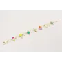 Pulsera con esmaltitos de colores con arandelas gr