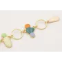 Pulsera con esmaltitos de colores con arandelas gr