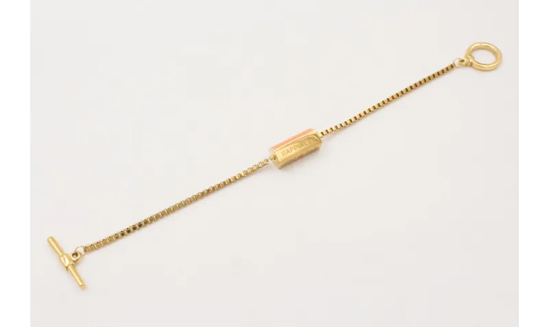 Pulsera ACERO INOX. Cadena eslabón cuadrado con tu