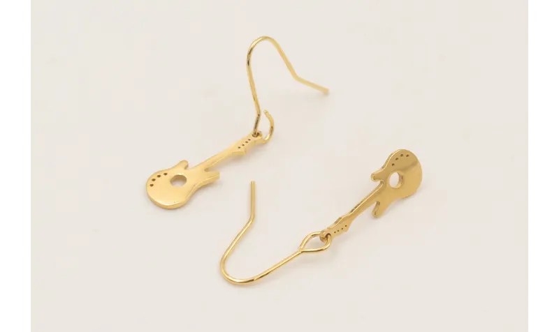 Pendientes de acero inoxidable gancho sencillo col