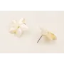 Pendientes flor nacar.