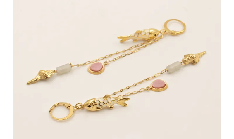 Pendientes ACERO INOXIDABLE con cierre de segurida