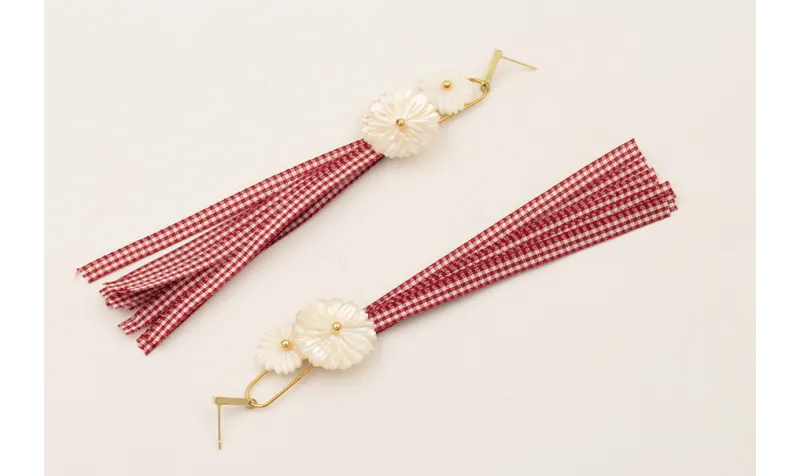 Pendientes ACERO INOXIDABLE listón, eslabón rectan