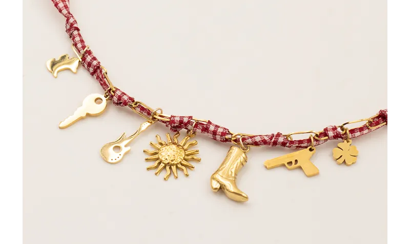 Collar ACERO INOXIDABLE varios colgante perro, lla