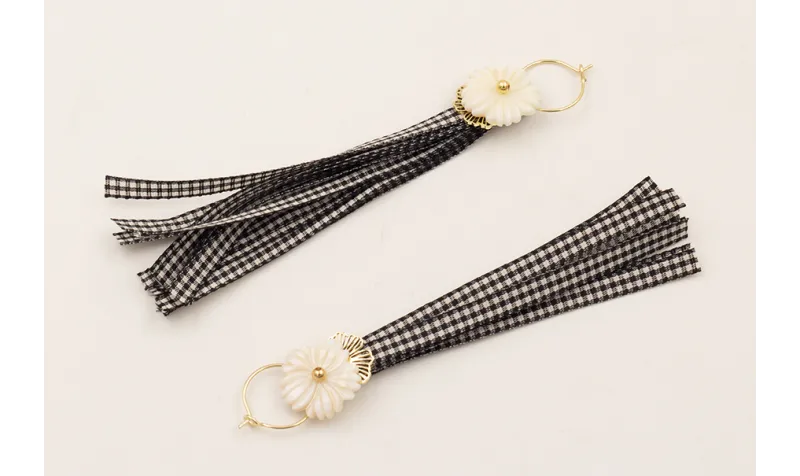 Pendientes ACERO INOXIDABLE aro pequeño floco lazo