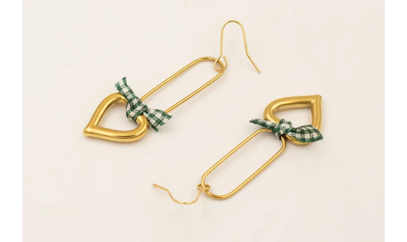 Pendientes ACERO INOXIDABLE gancho, eslabón alarga