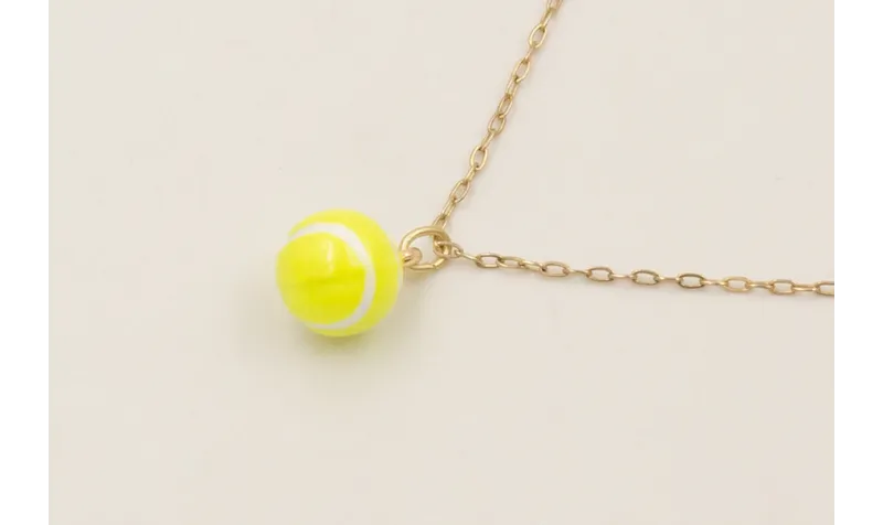 Solitario cadena eslabón pequeño dorado con colgan