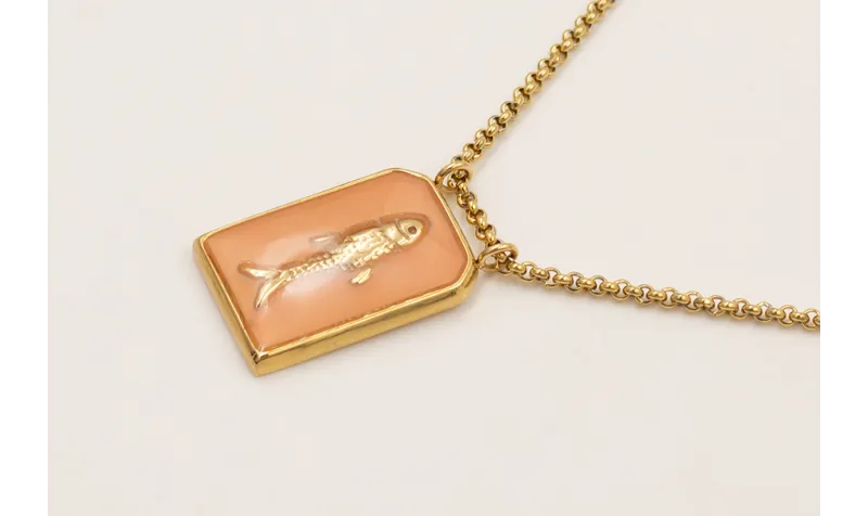 Solitario ACERO INOXIDABLE cadena aritos pequeños 