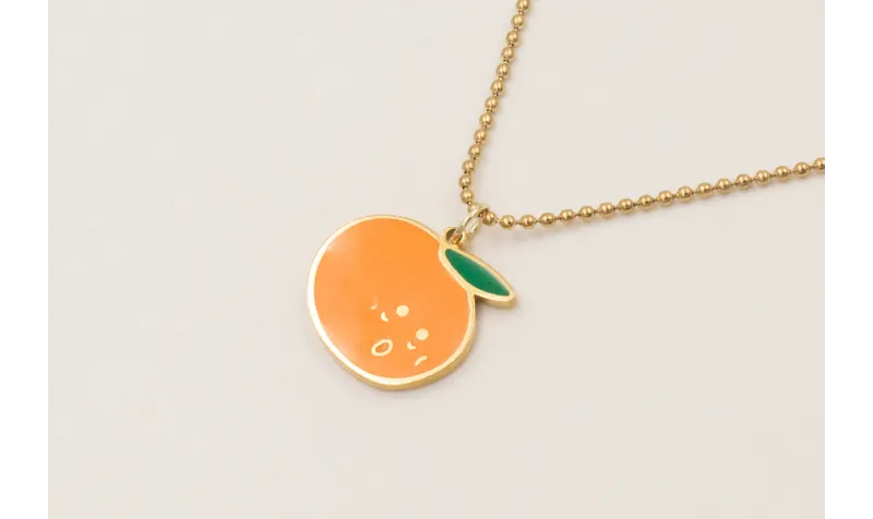 Collar completo bolitas ACERO INOXIDABLE colgante 