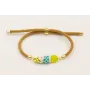Pulsera cordón preparado para pulsera color marrón
